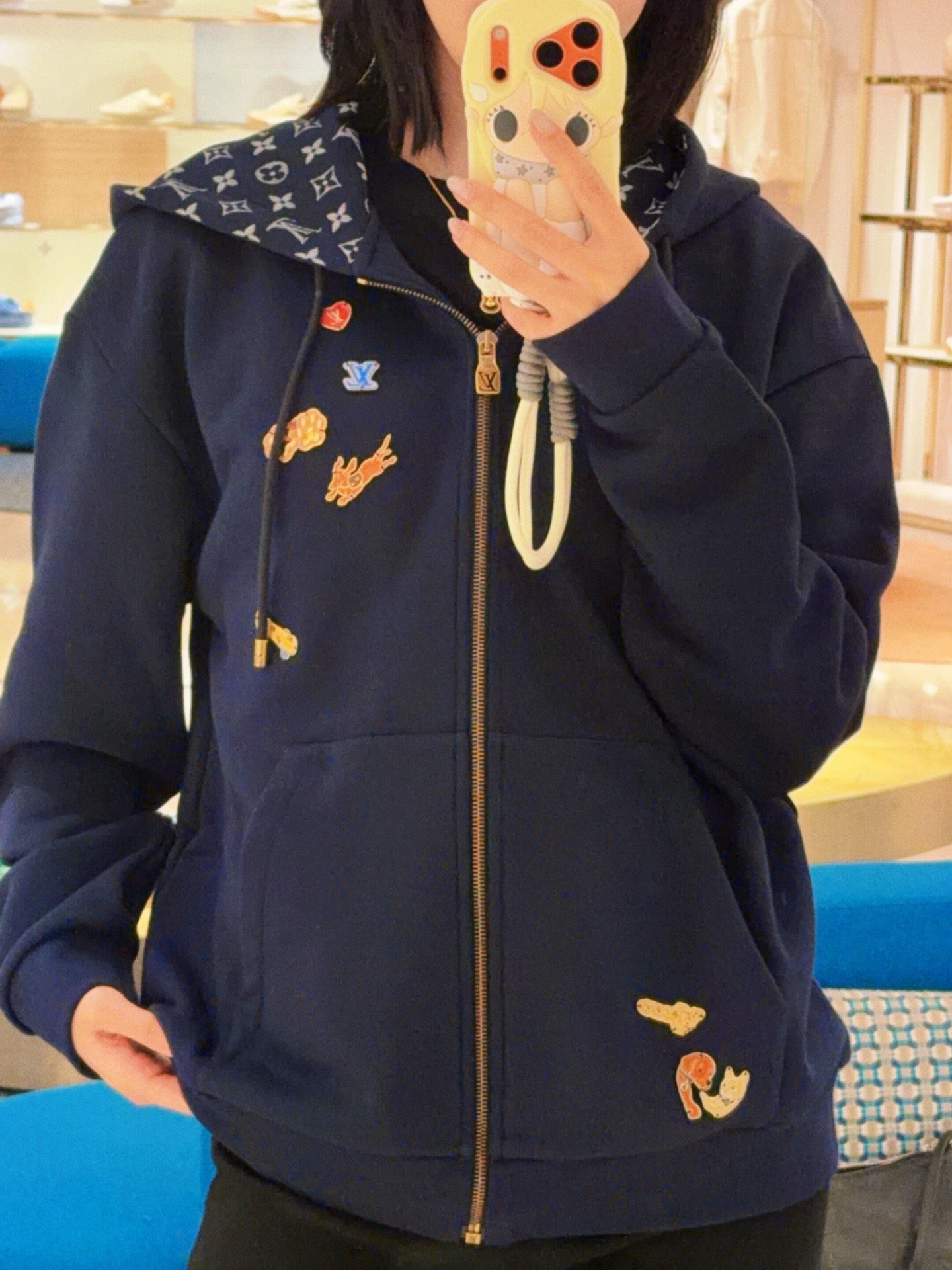 Blue Hoodie