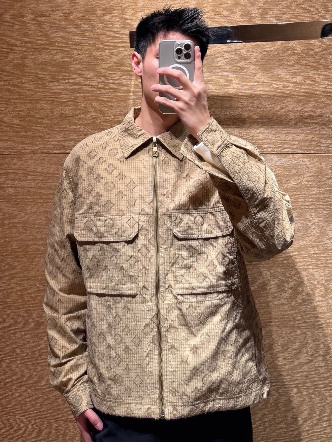 Beige Jacket