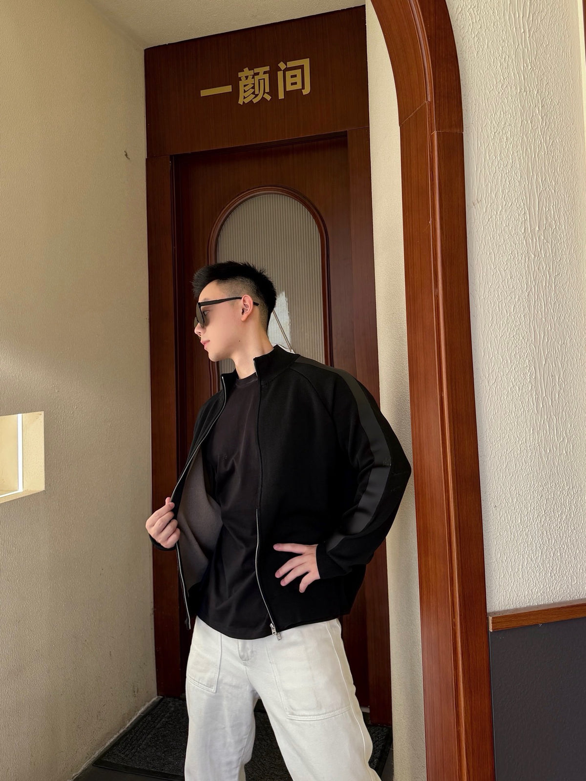 Black and White Jacket