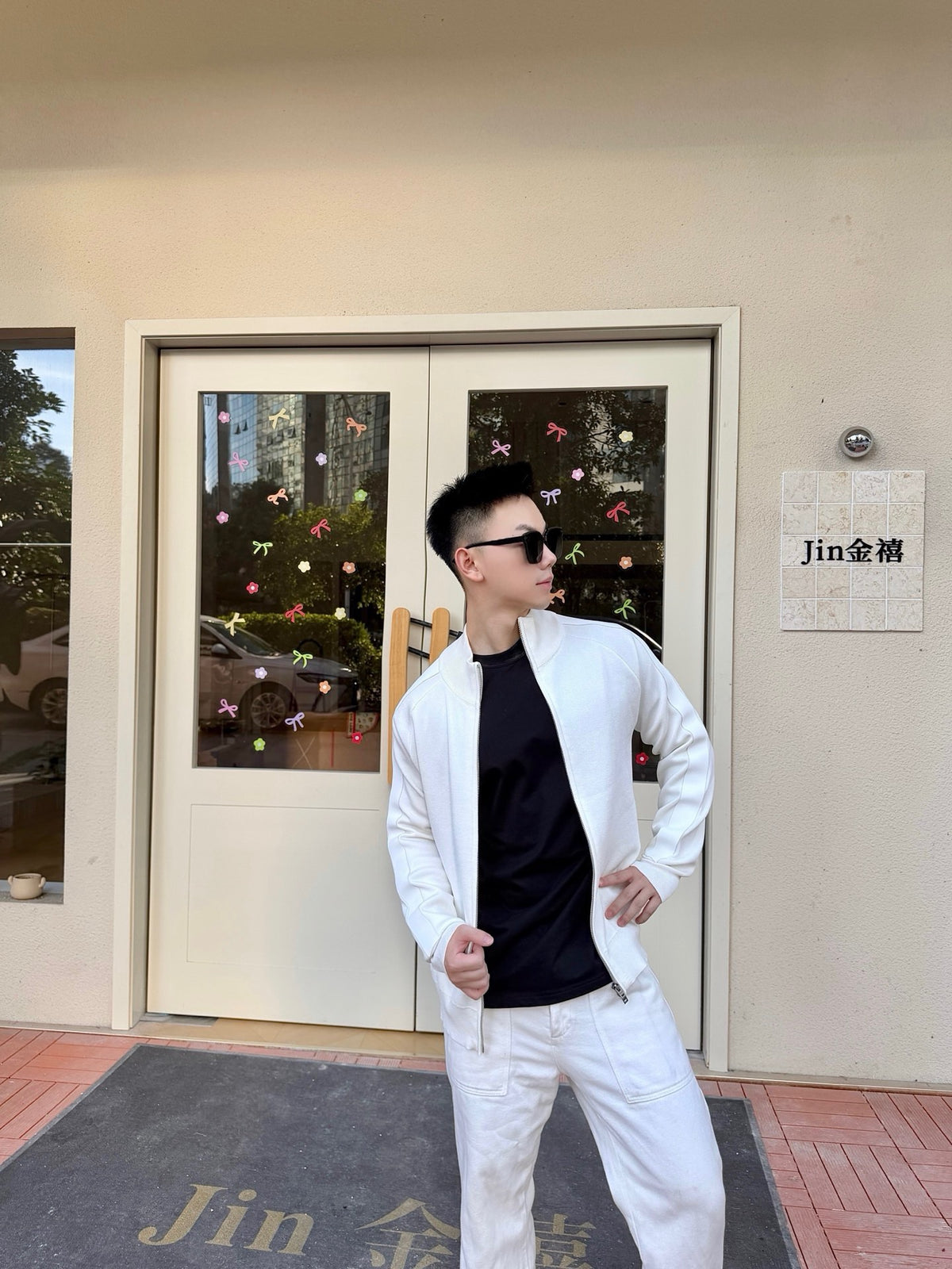 Black and White Jacket