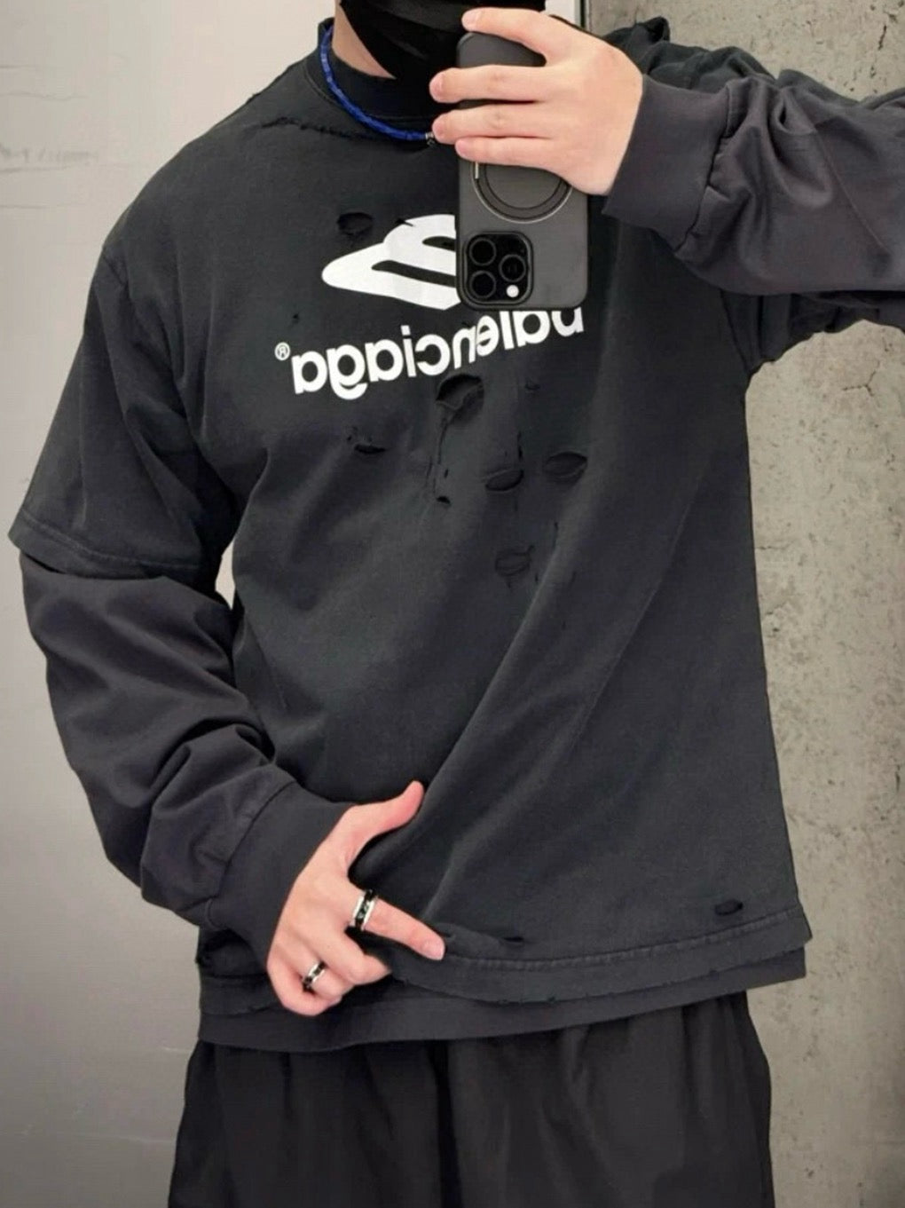 Black Shirt