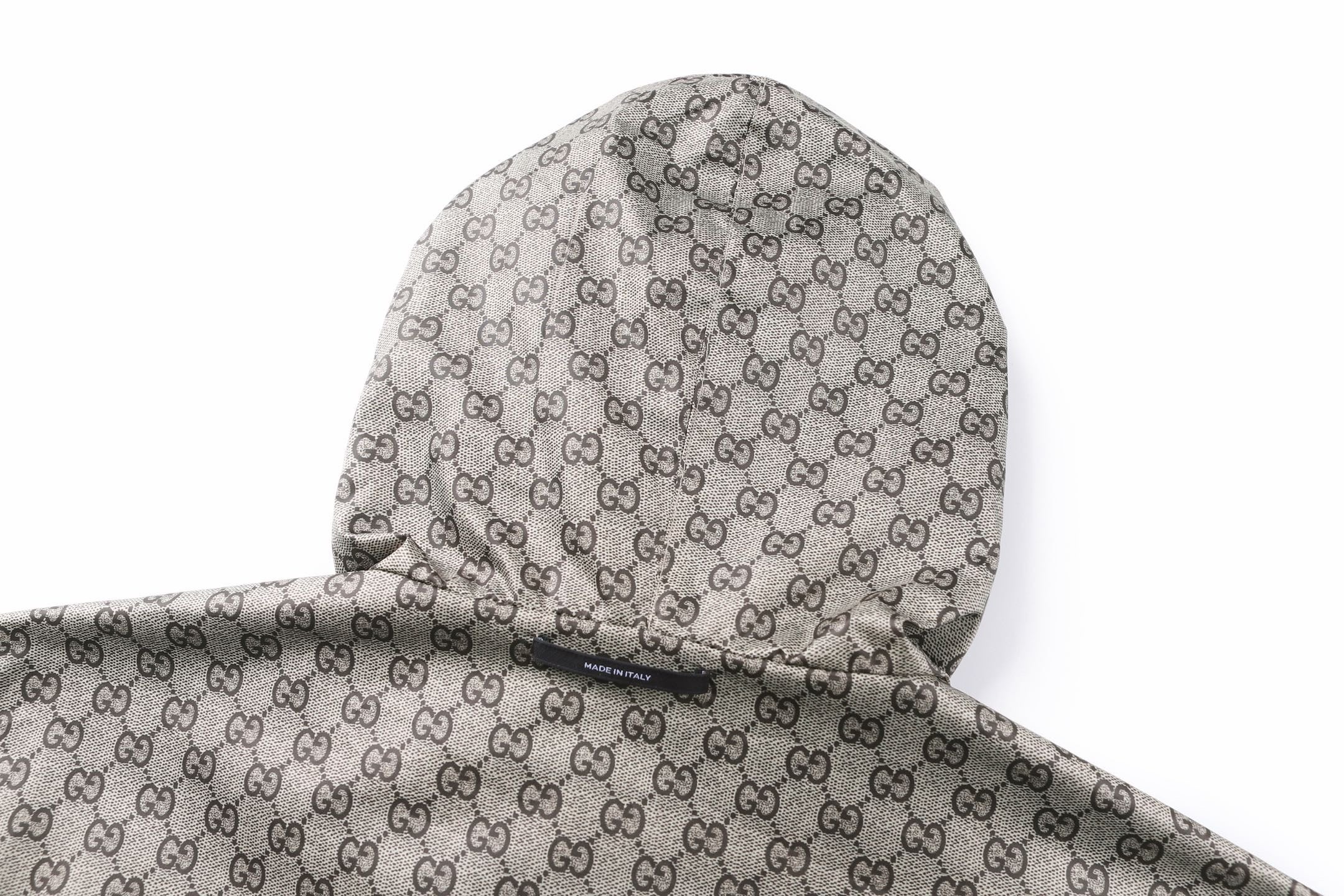 Black Reversible Hoodie