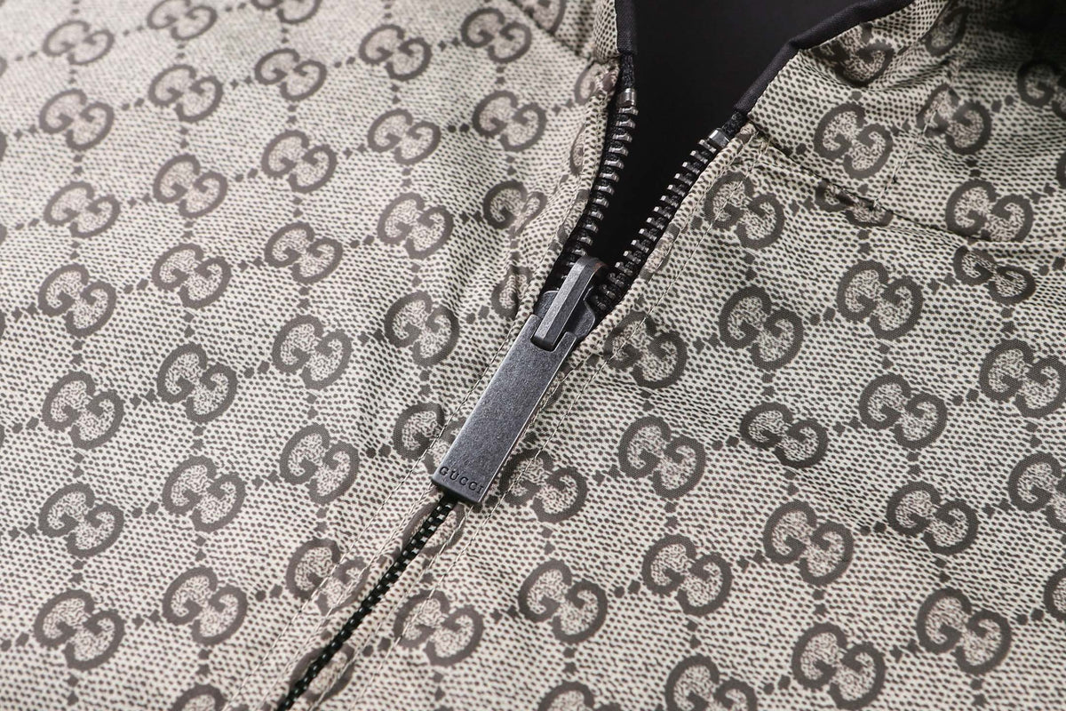 Black Reversible Hoodie