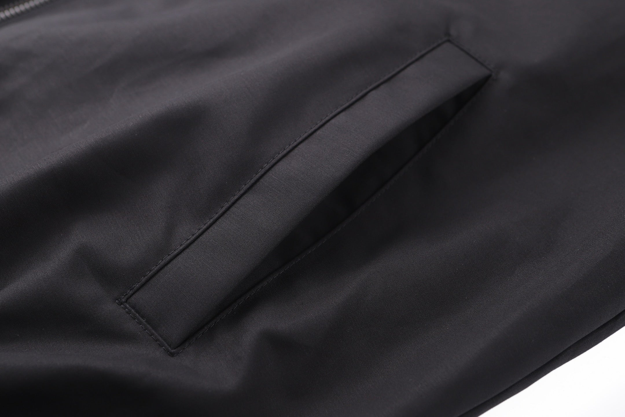 Black Reversible Hoodie
