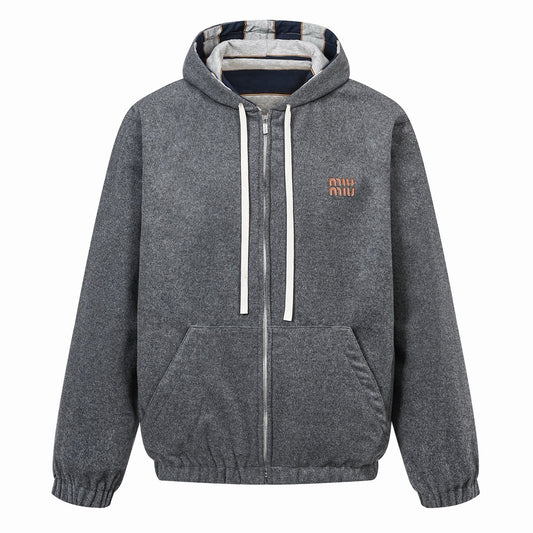 Multi-color Reversible Hoodie