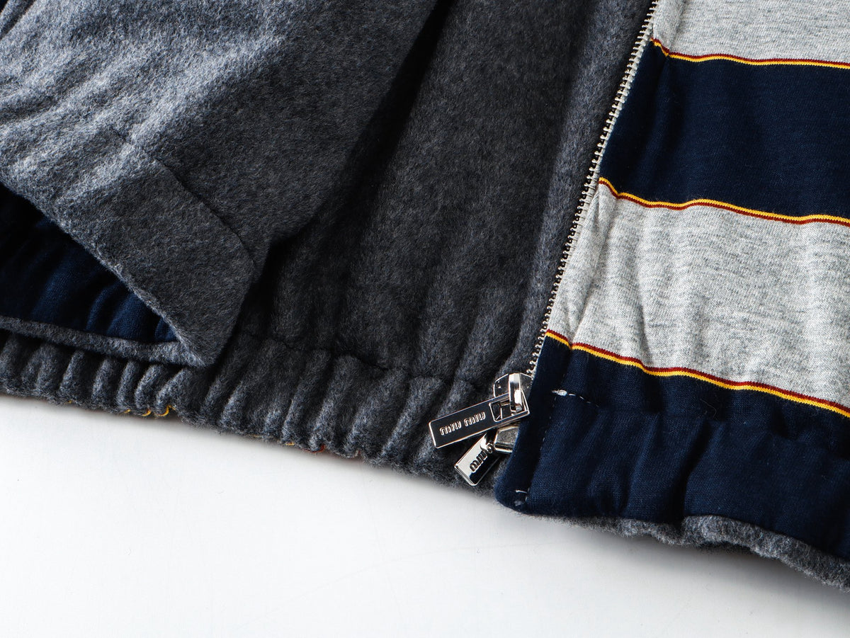 Multi-color Reversible Hoodie