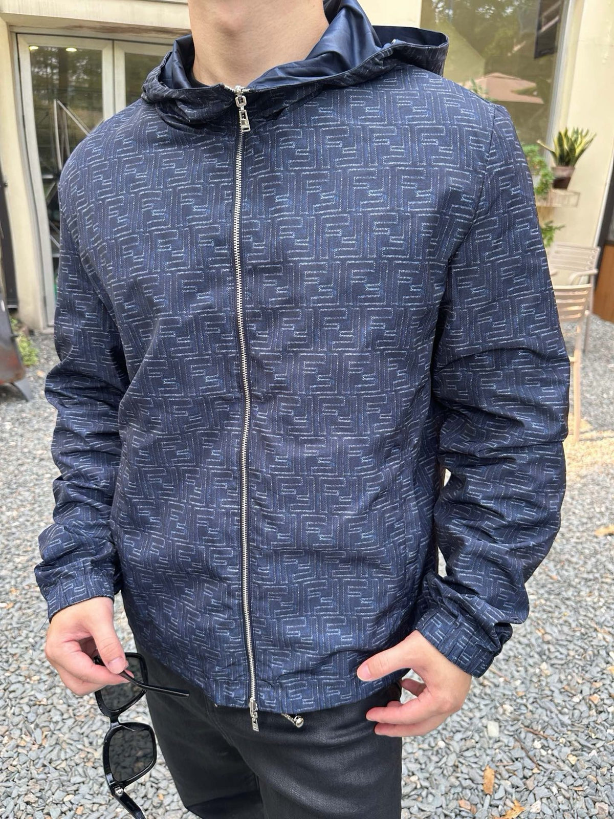 Charcoal Black Jacket