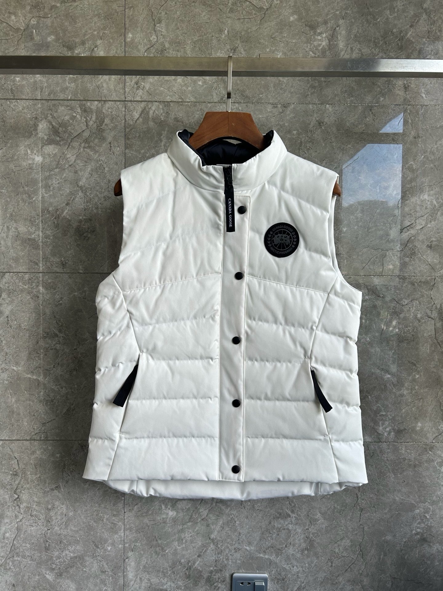 Black and White Vest