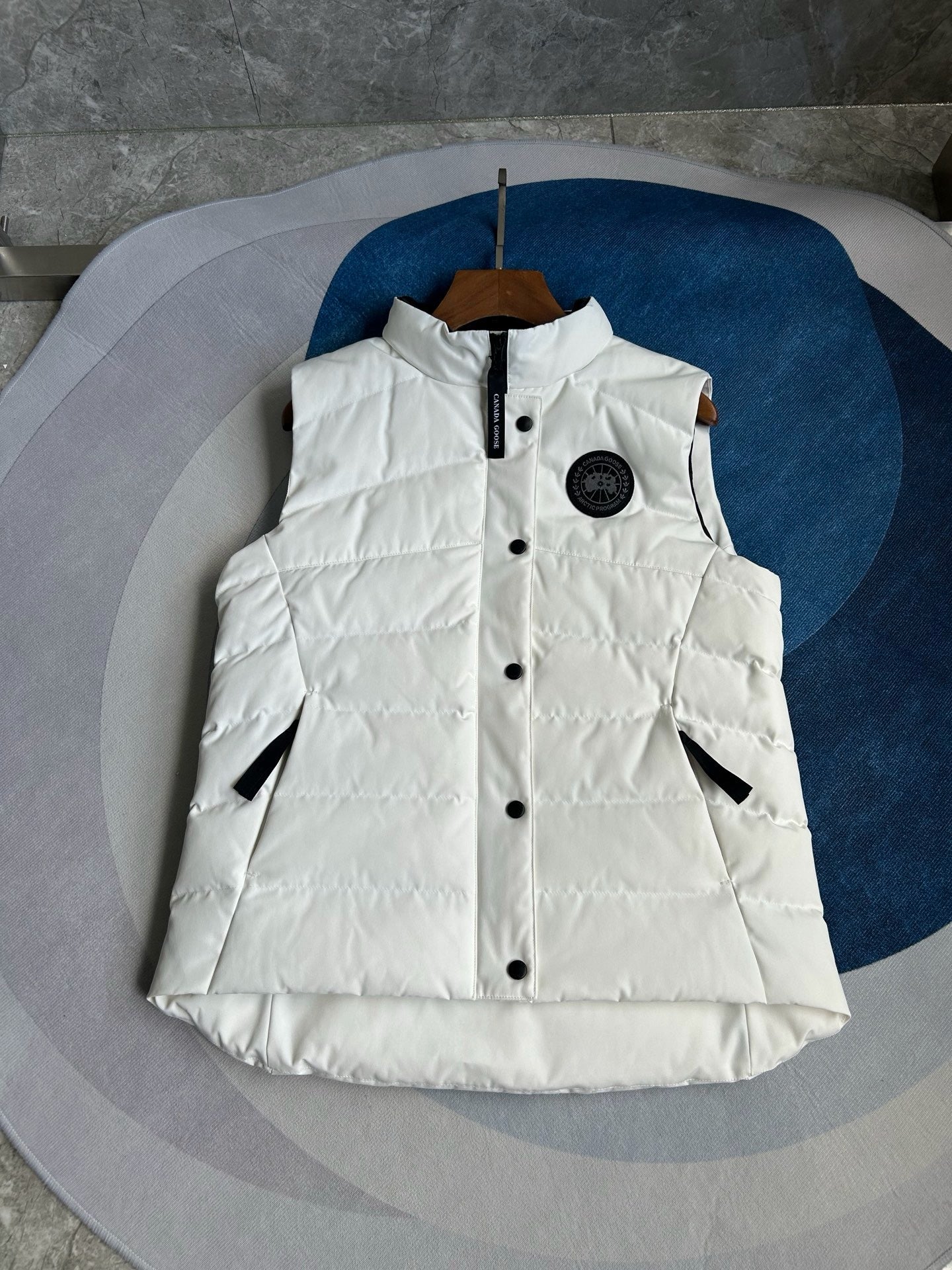 Black and White Vest