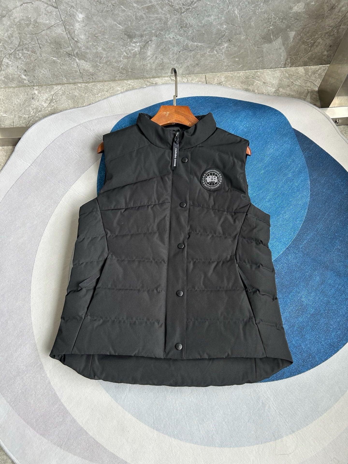 Black and White Vest