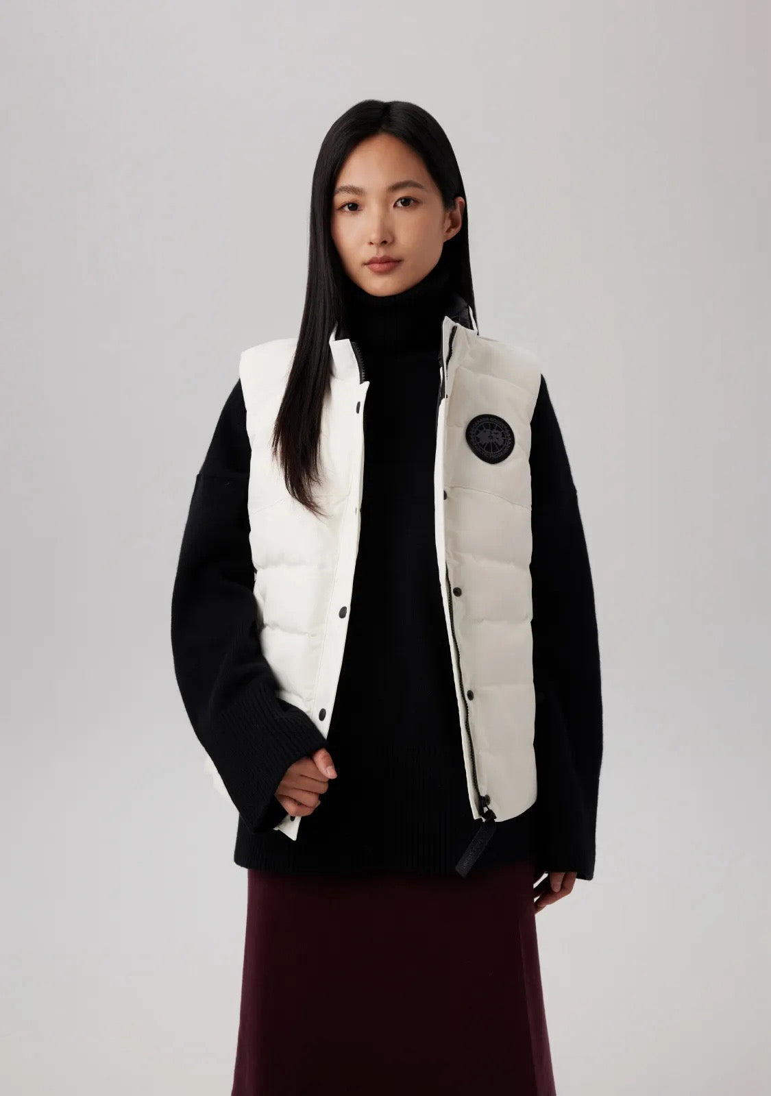 Black and White Vest