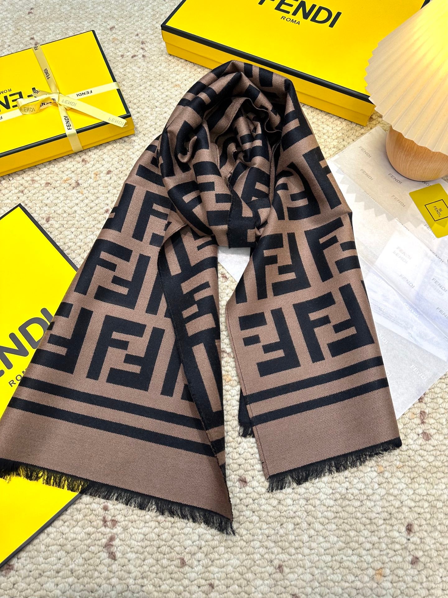 Brown Scarf