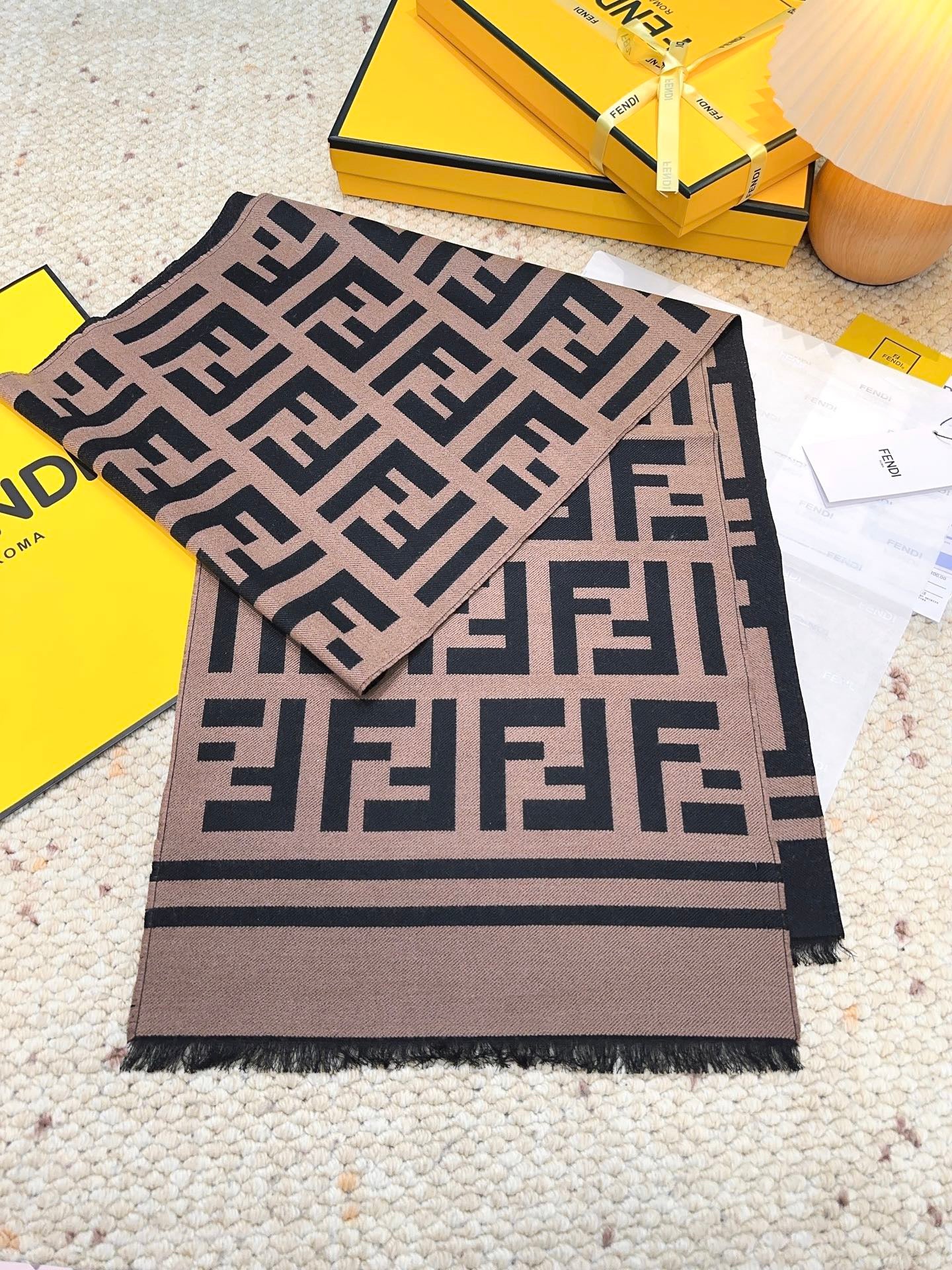 Brown Scarf