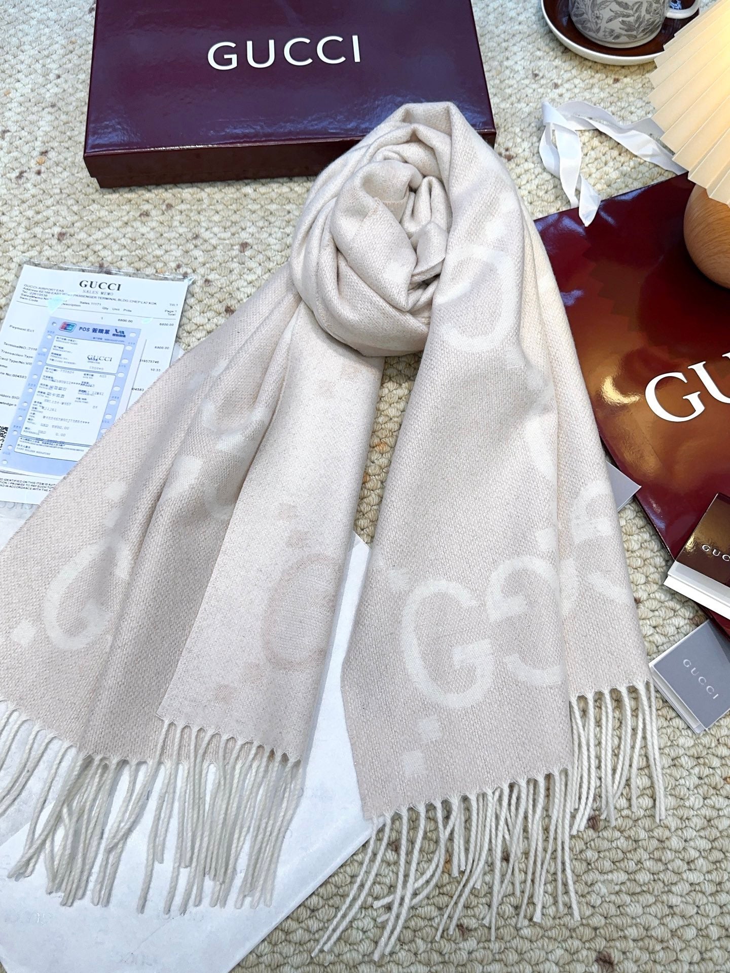 Light Beige Scarf