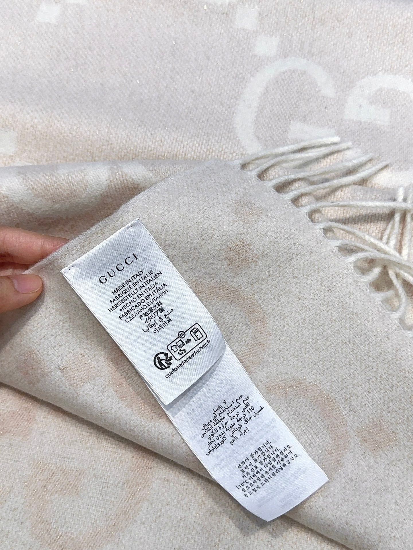 Light Beige Scarf