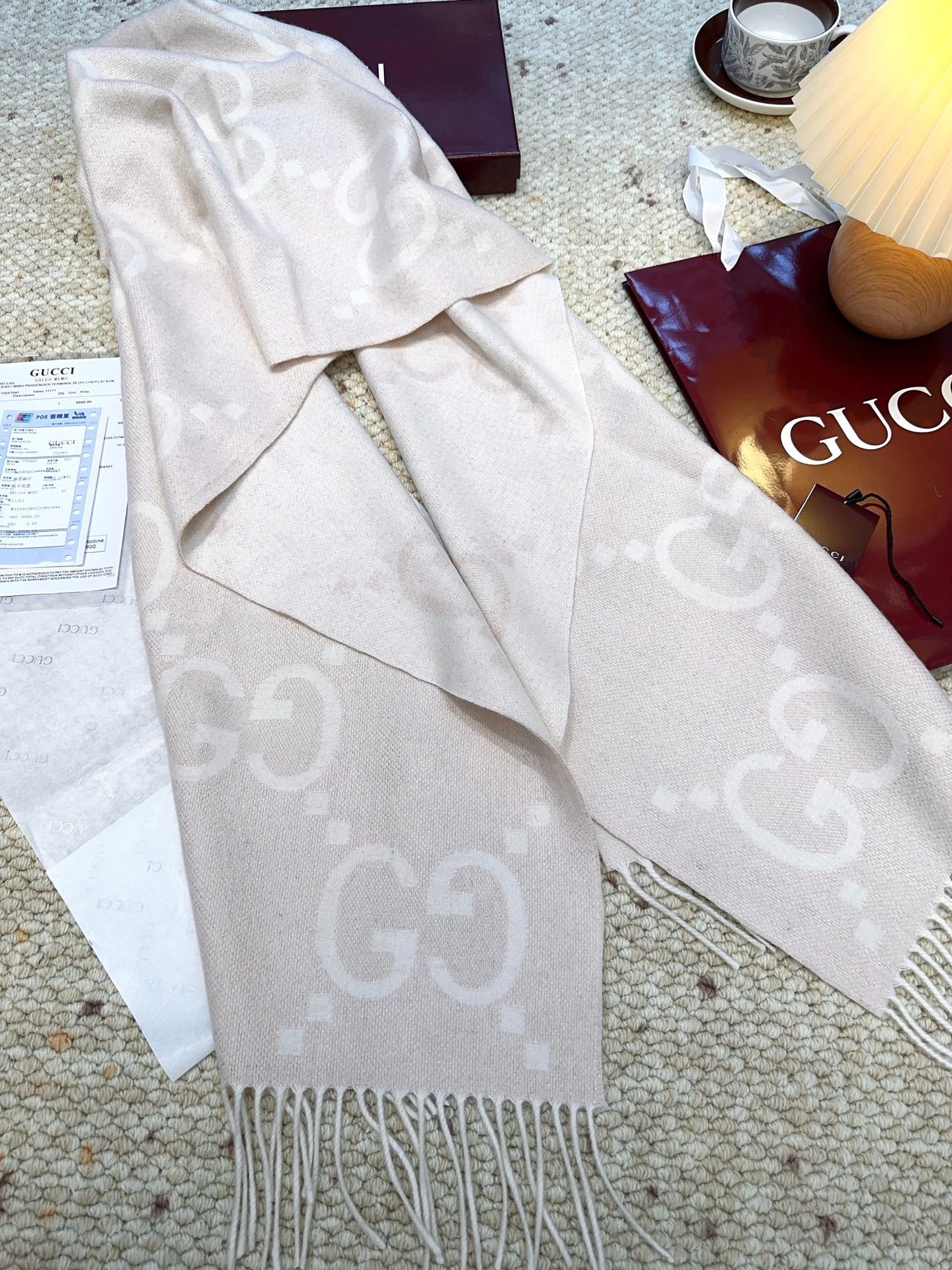 Light Beige Scarf