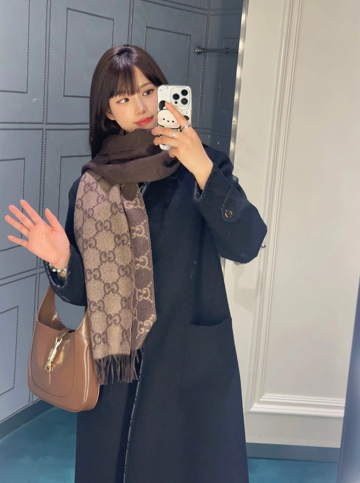 Brown Scarf