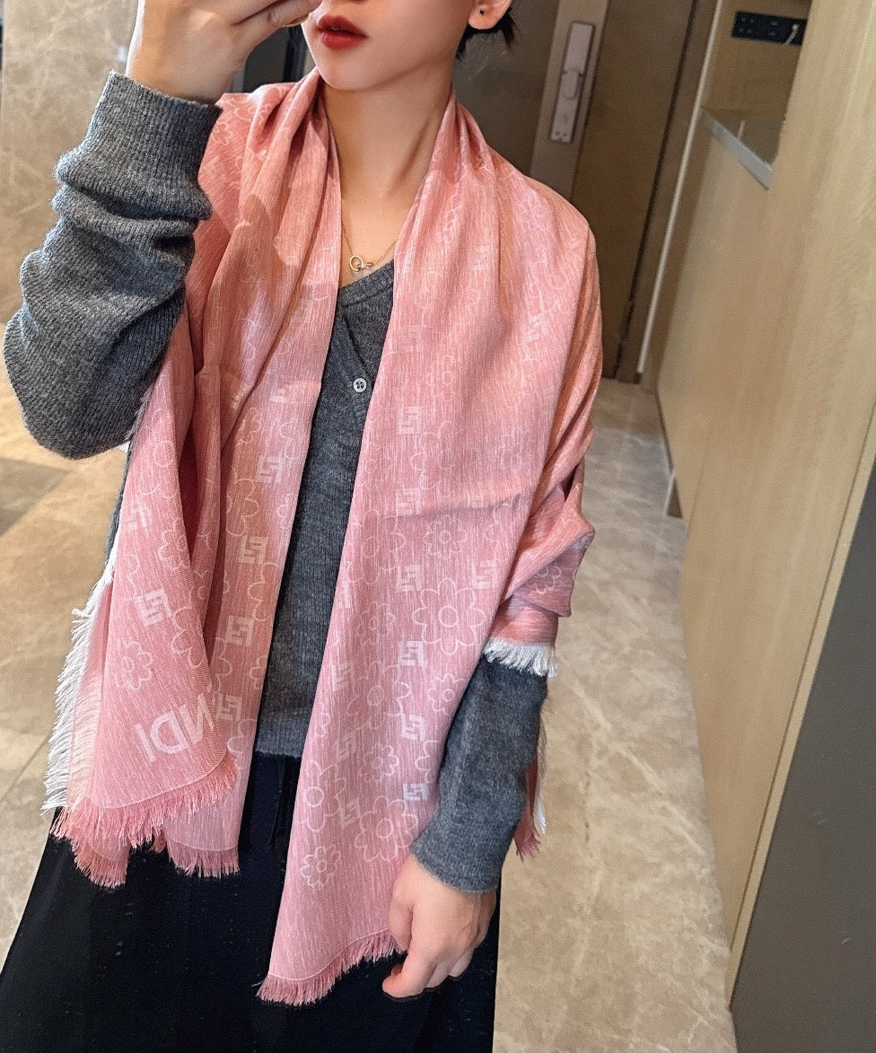 Pink Scarf