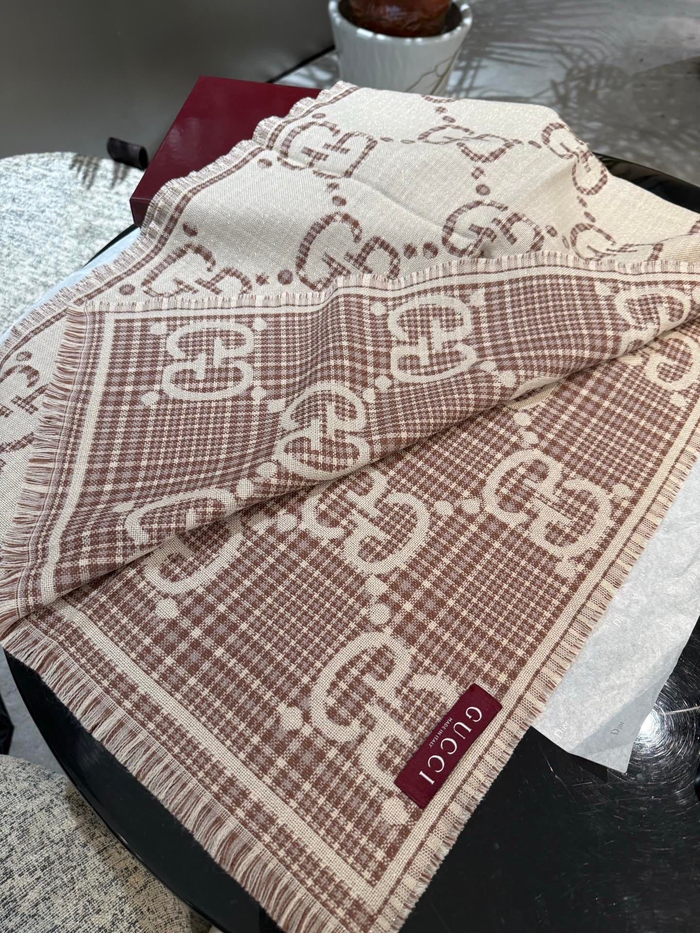 Beige Scarf