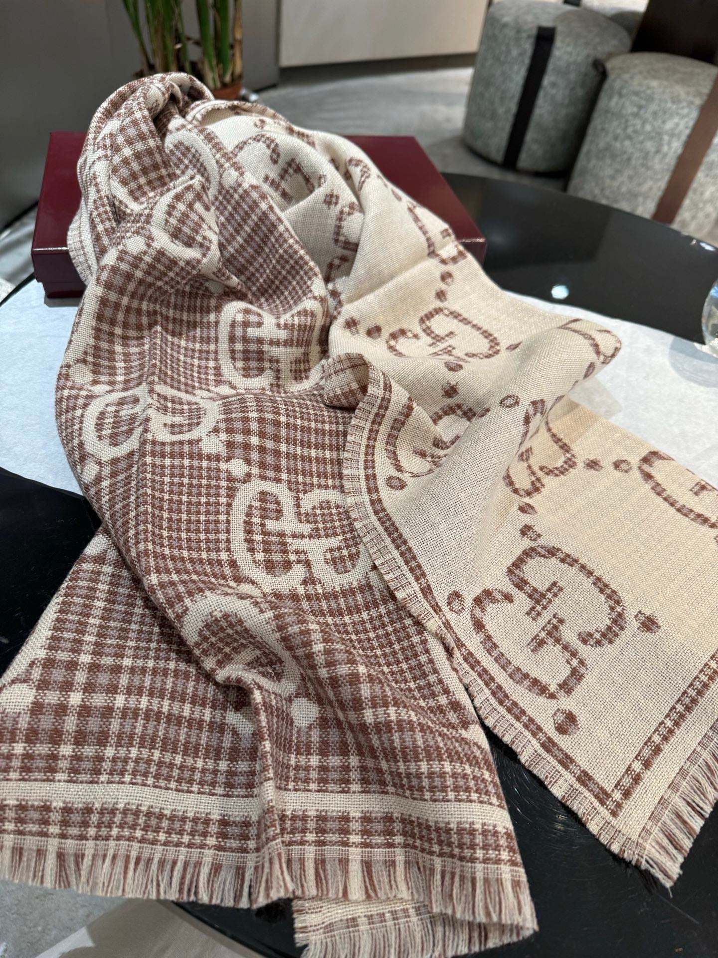 Beige Scarf