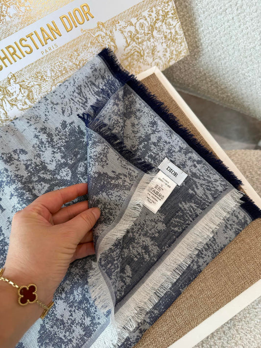 Navy Blue Scarf