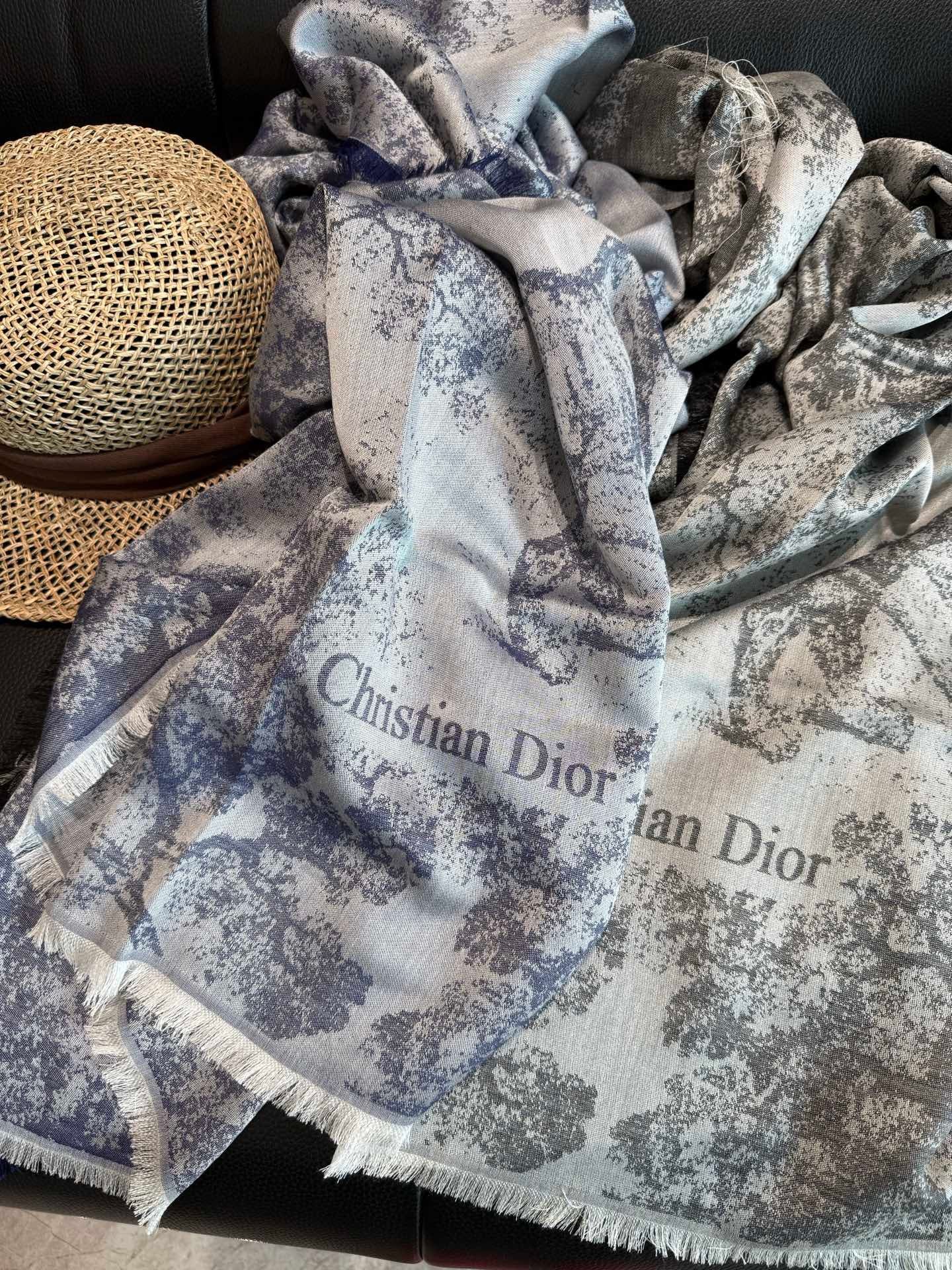 Navy Blue Scarf