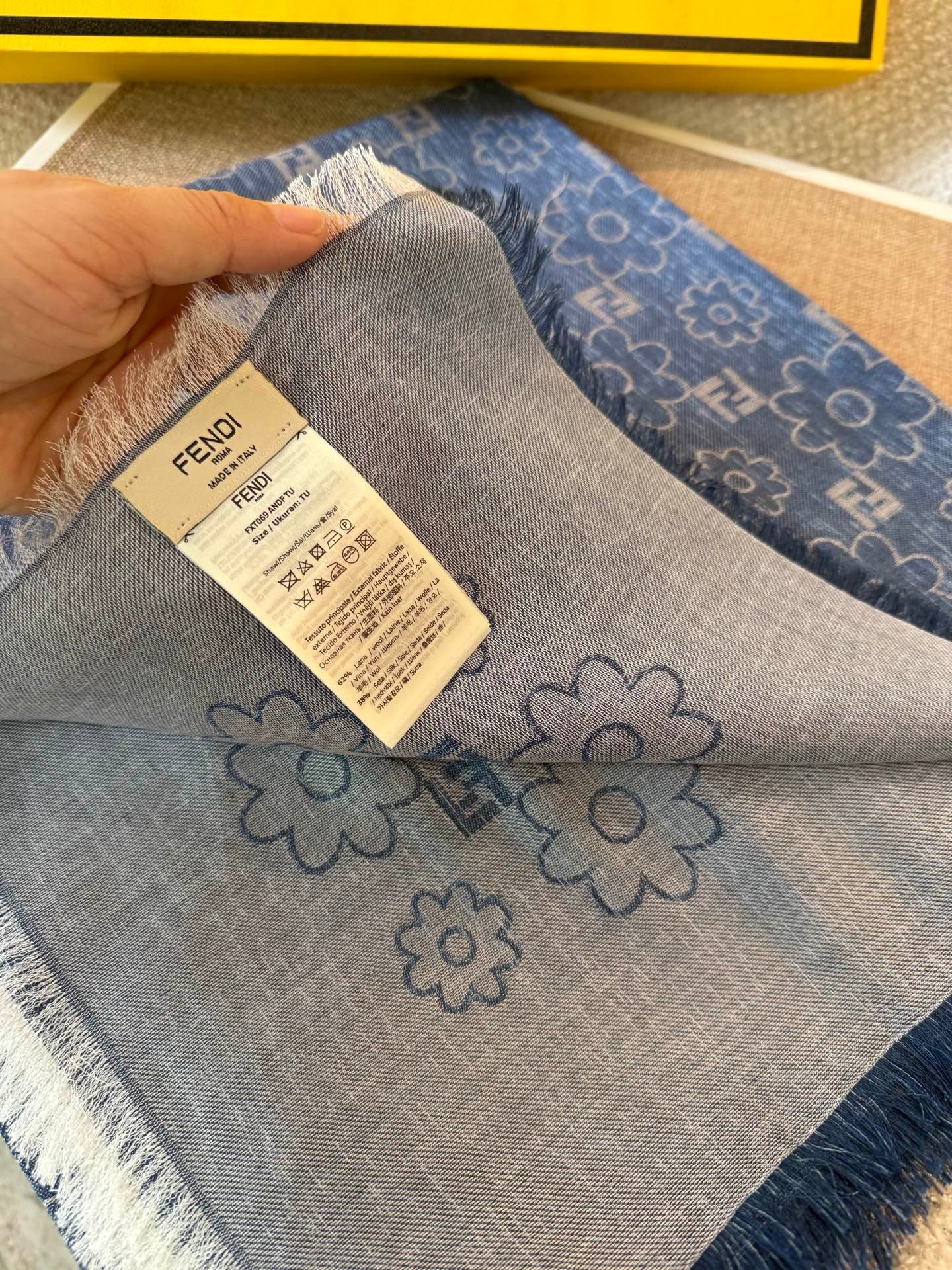 Blue Scarf