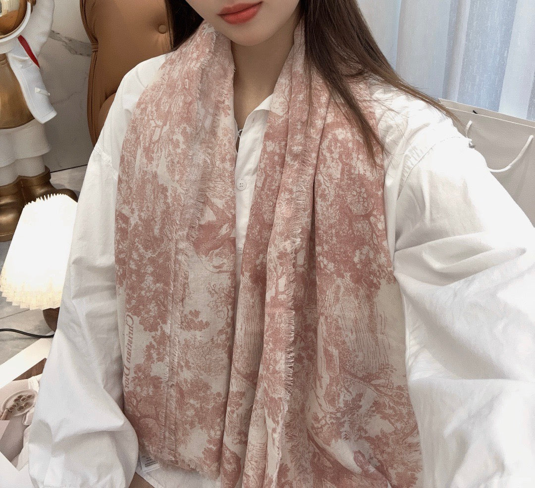 Pink Scarf