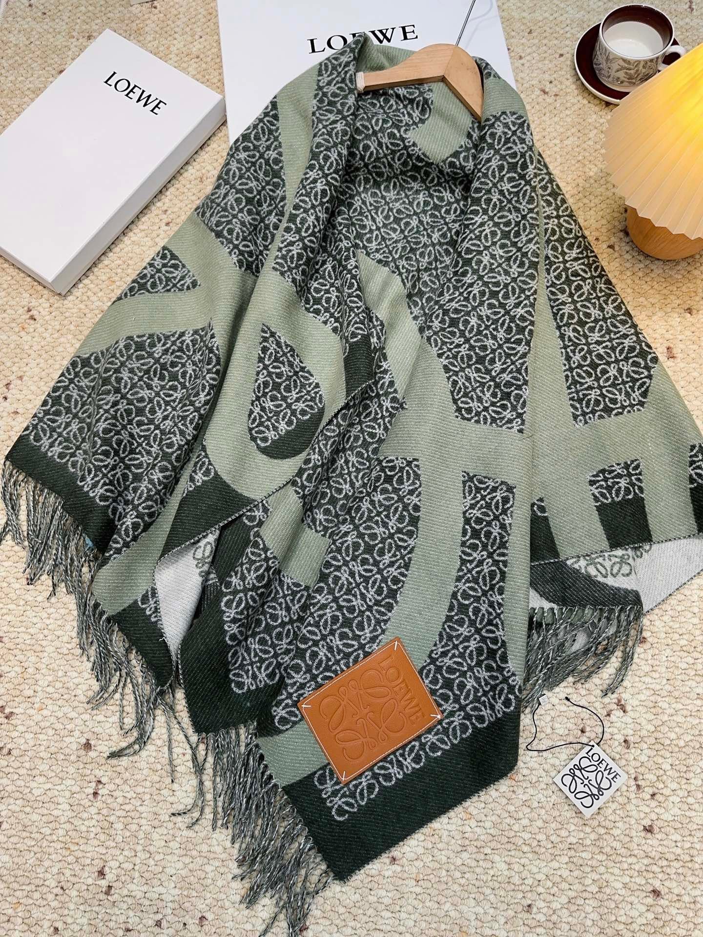 Olive Green Scarf