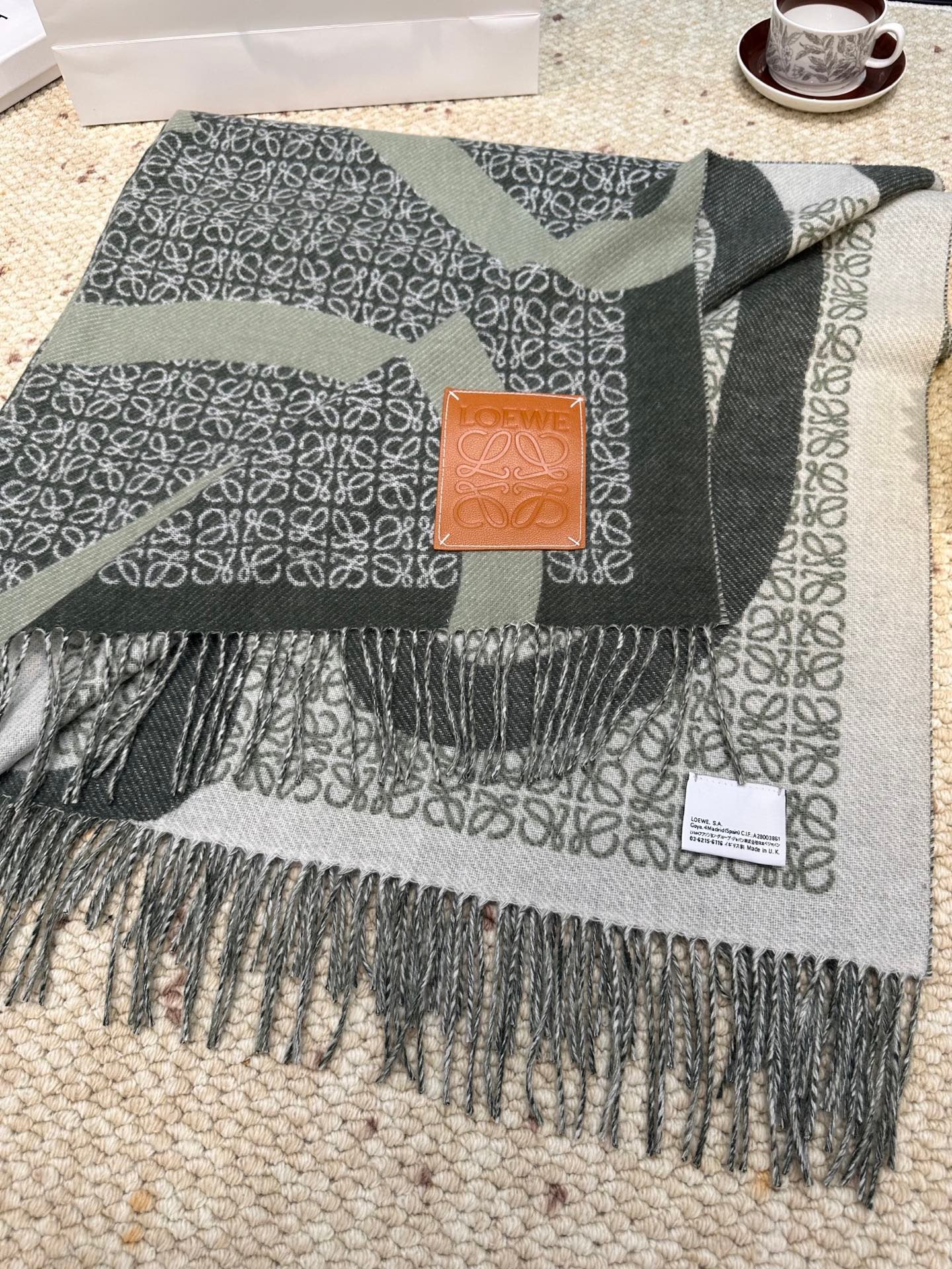 Olive Green Scarf