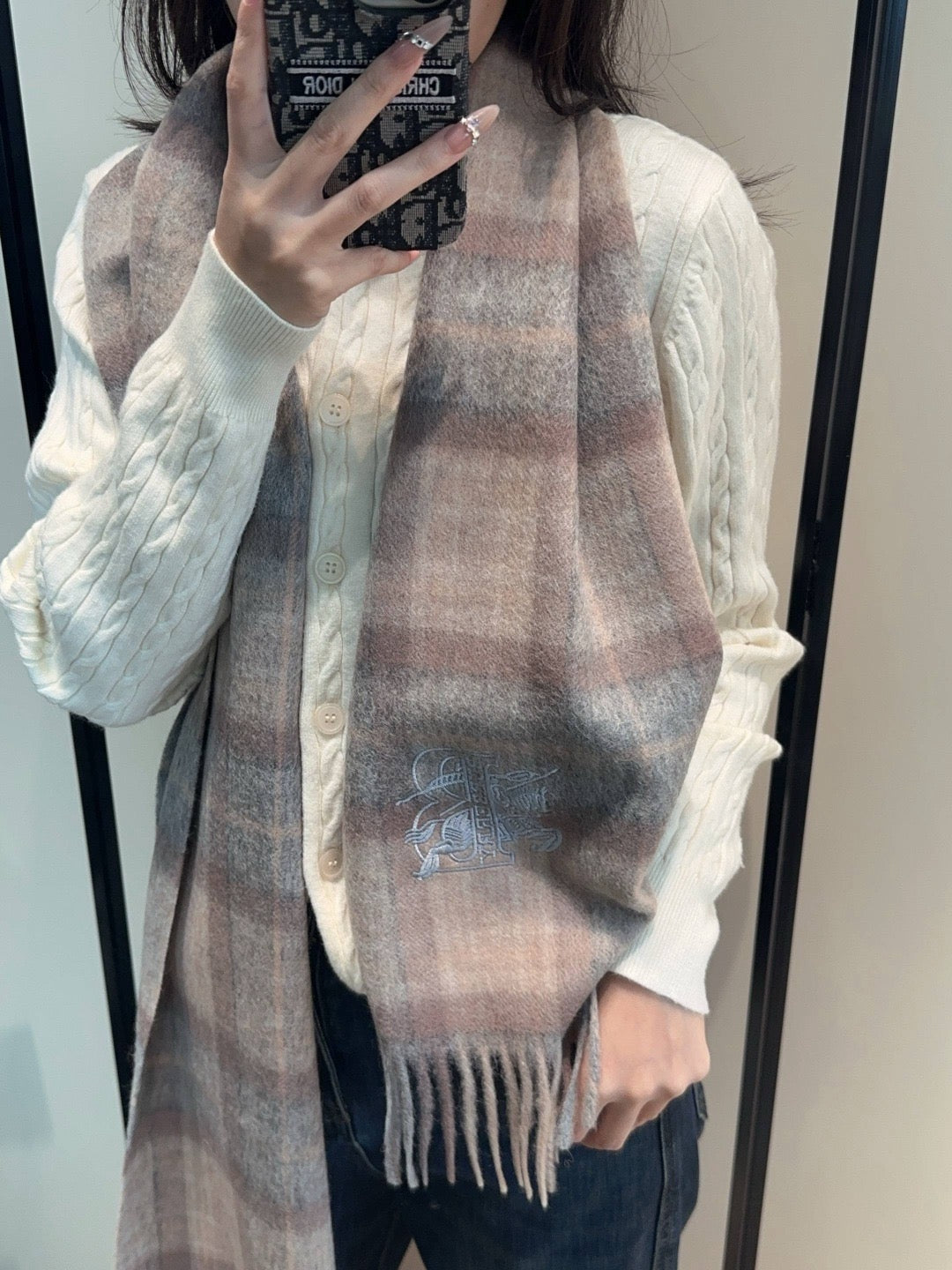 Grey Scarf