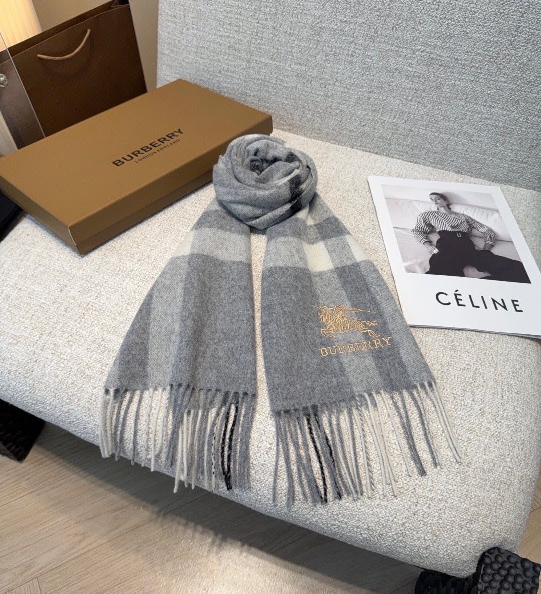 Grey Scarf