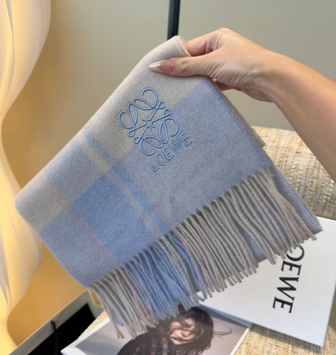 Light Blue Scarf