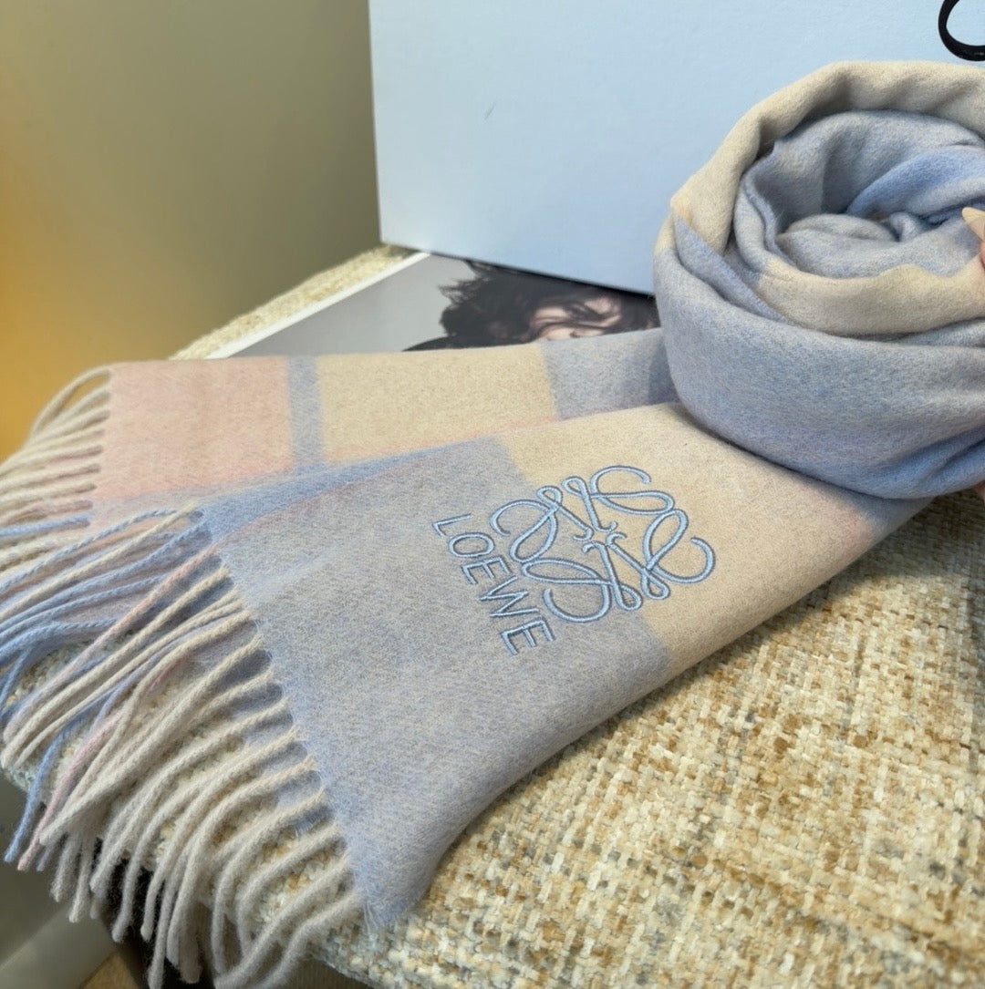 Light Blue Scarf