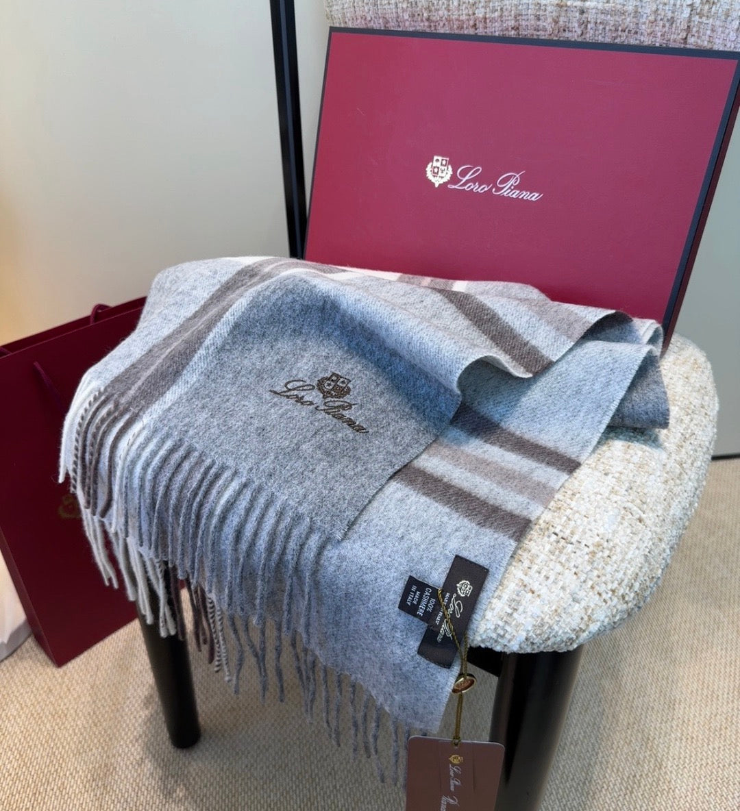 Grey Scarf