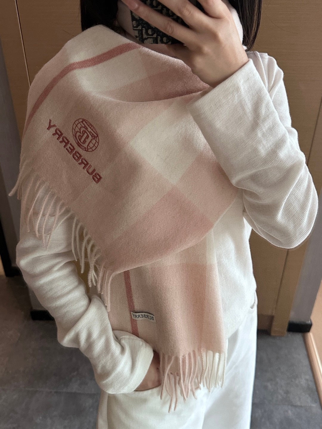 Light Pink Scarf