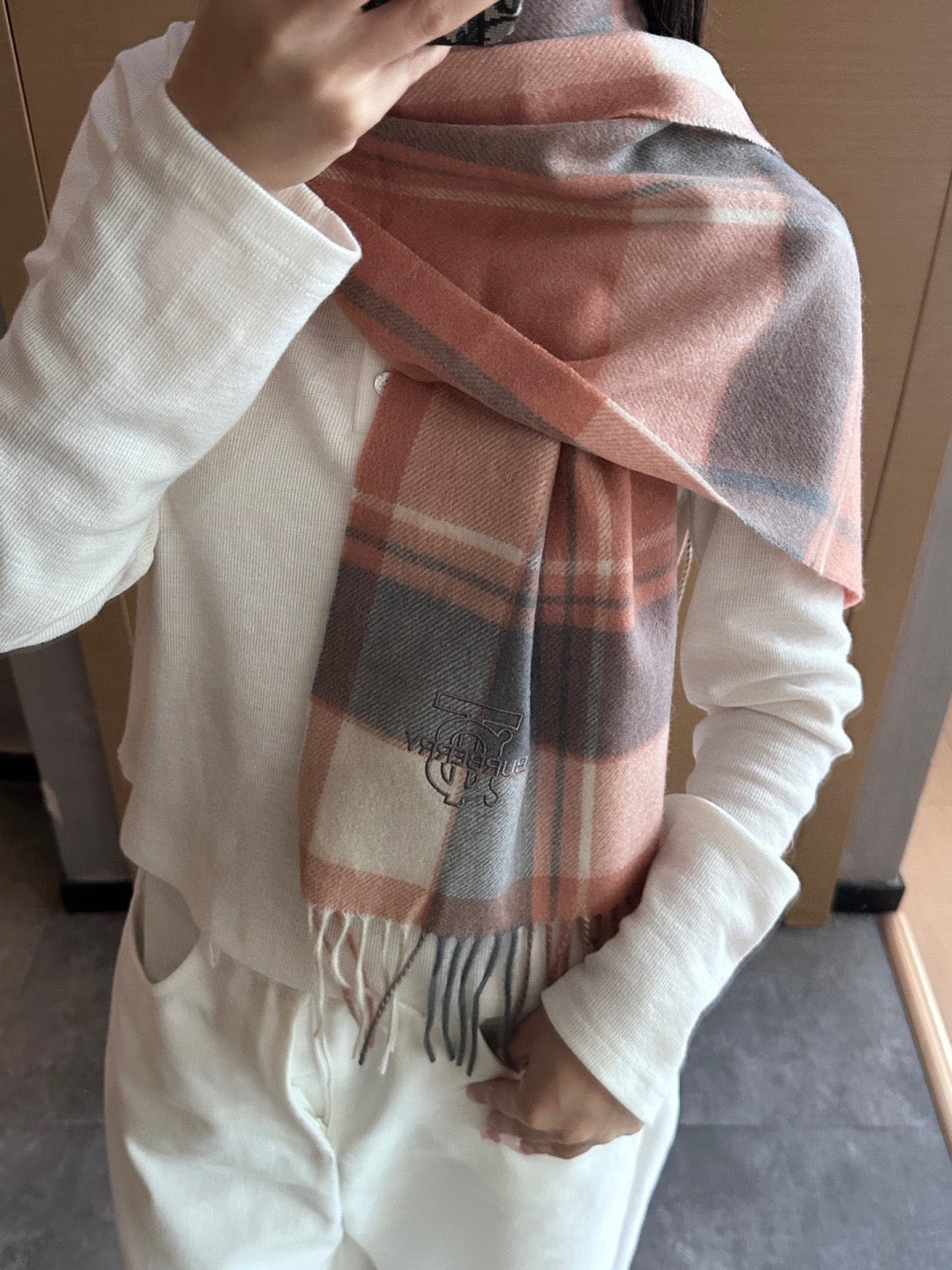 Pink Scarf