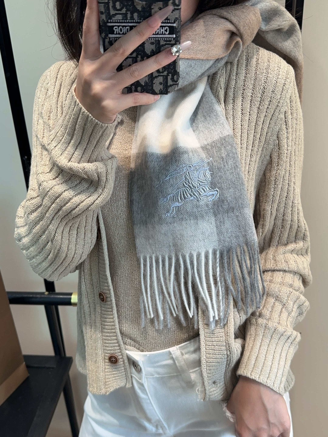 Grey Scarf
