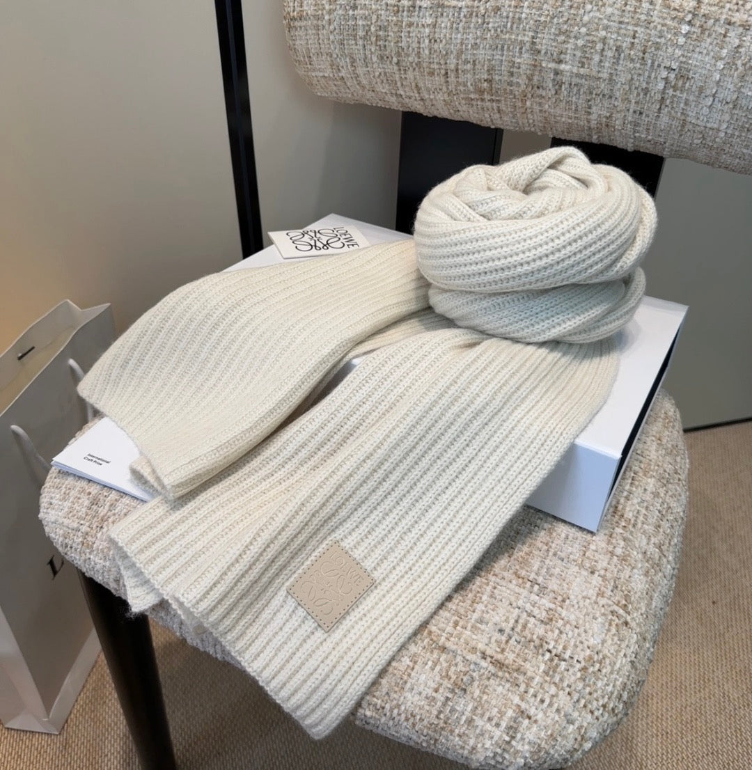 Cream Scarf