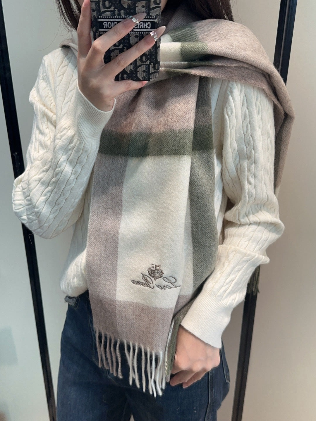 Grey Scarf