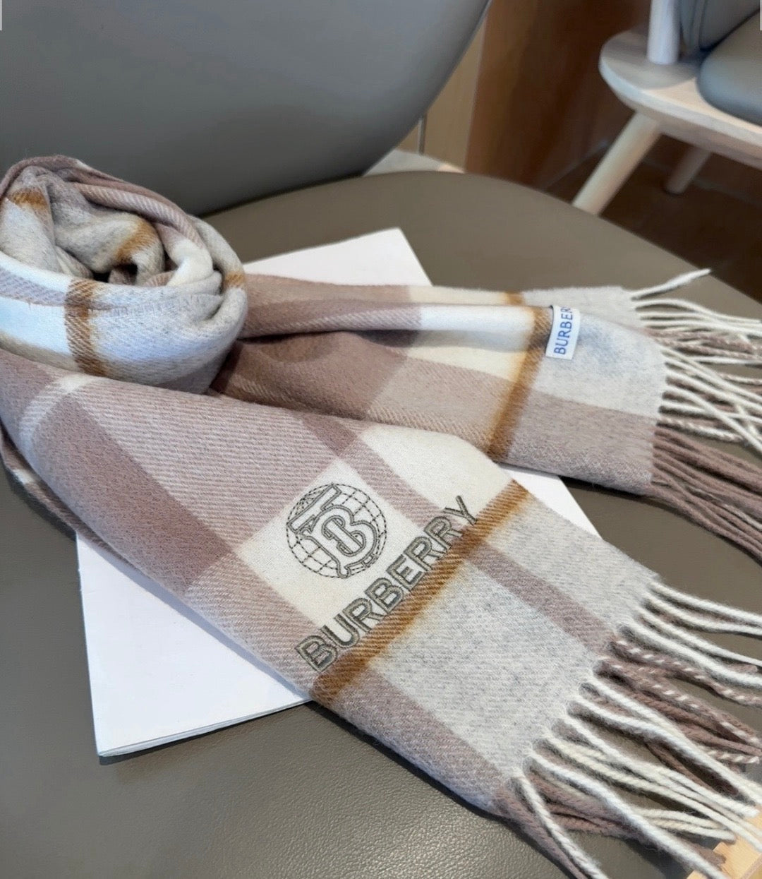 Beige Scarf