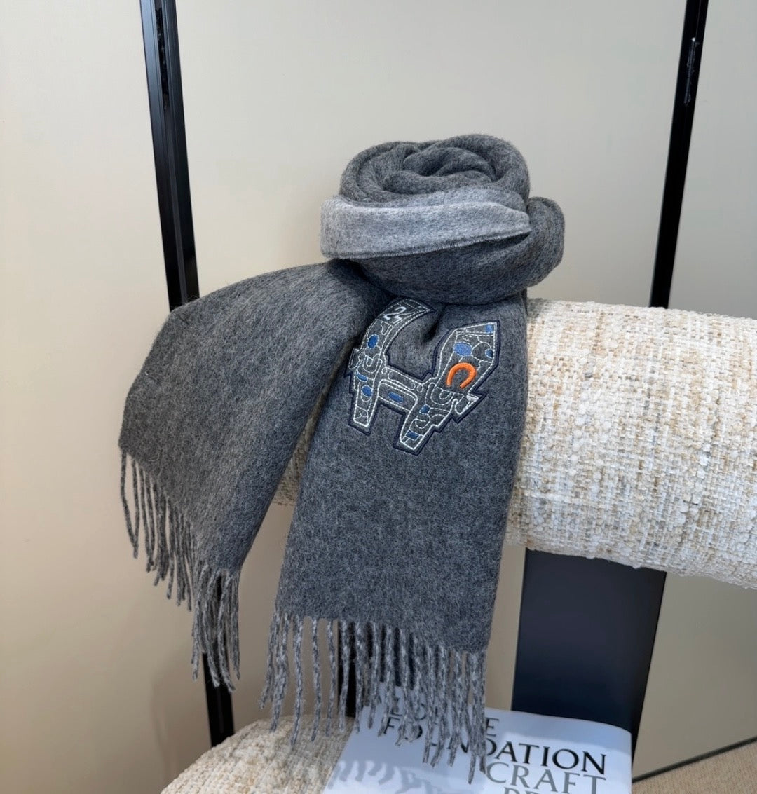 Dark Grey Scarf