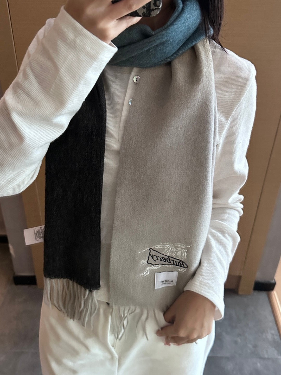 Grey Scarf