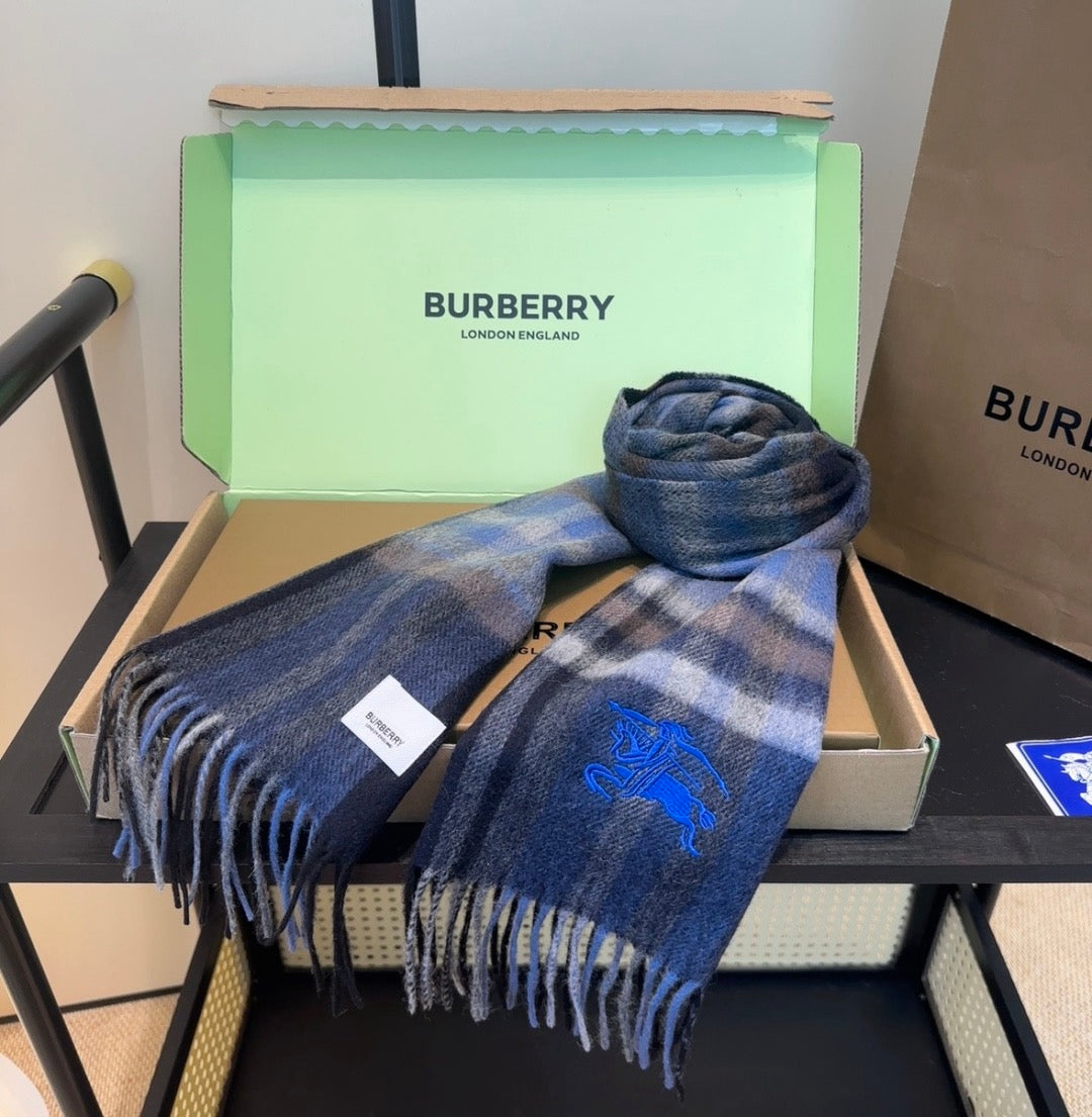 Blue Scarf