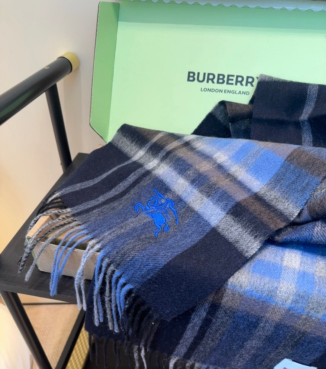 Blue Scarf