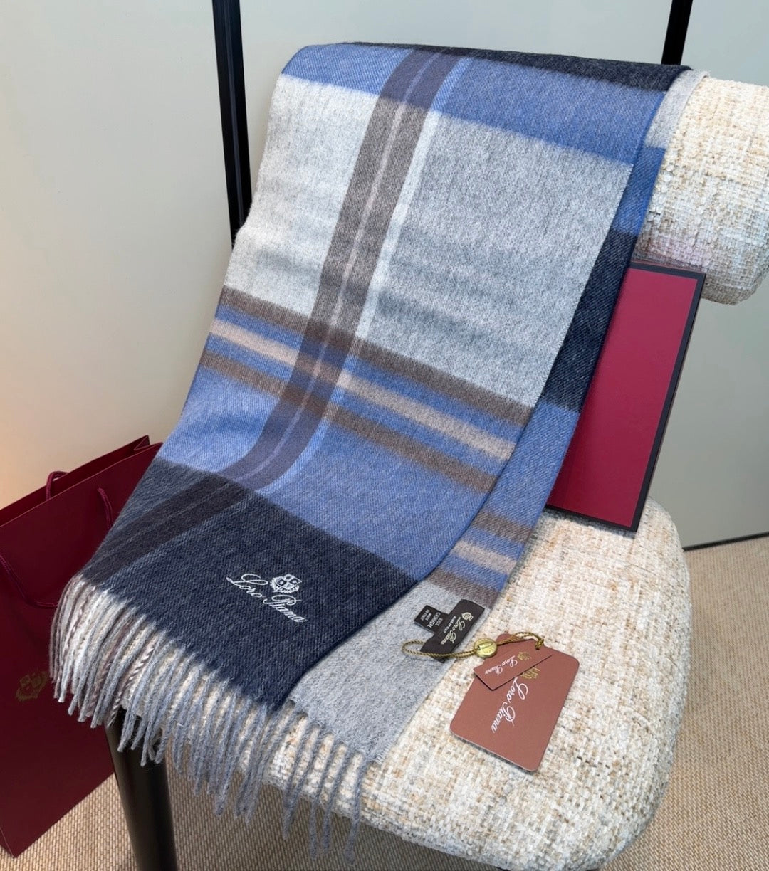 Blue Scarf