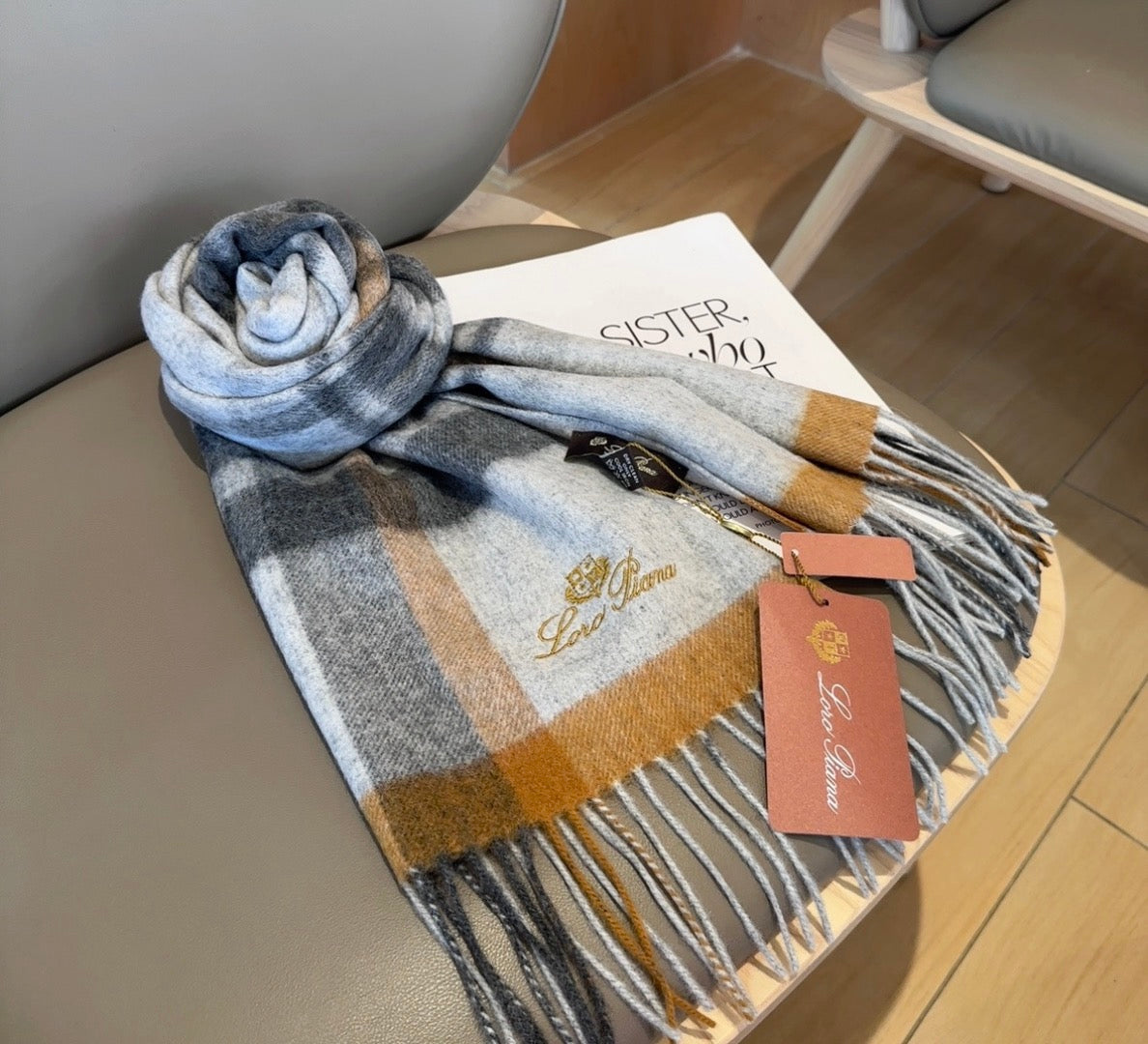 Grey Scarf