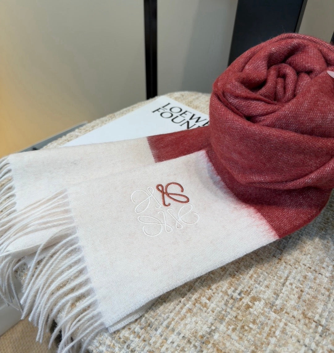 Burgundy Scarf