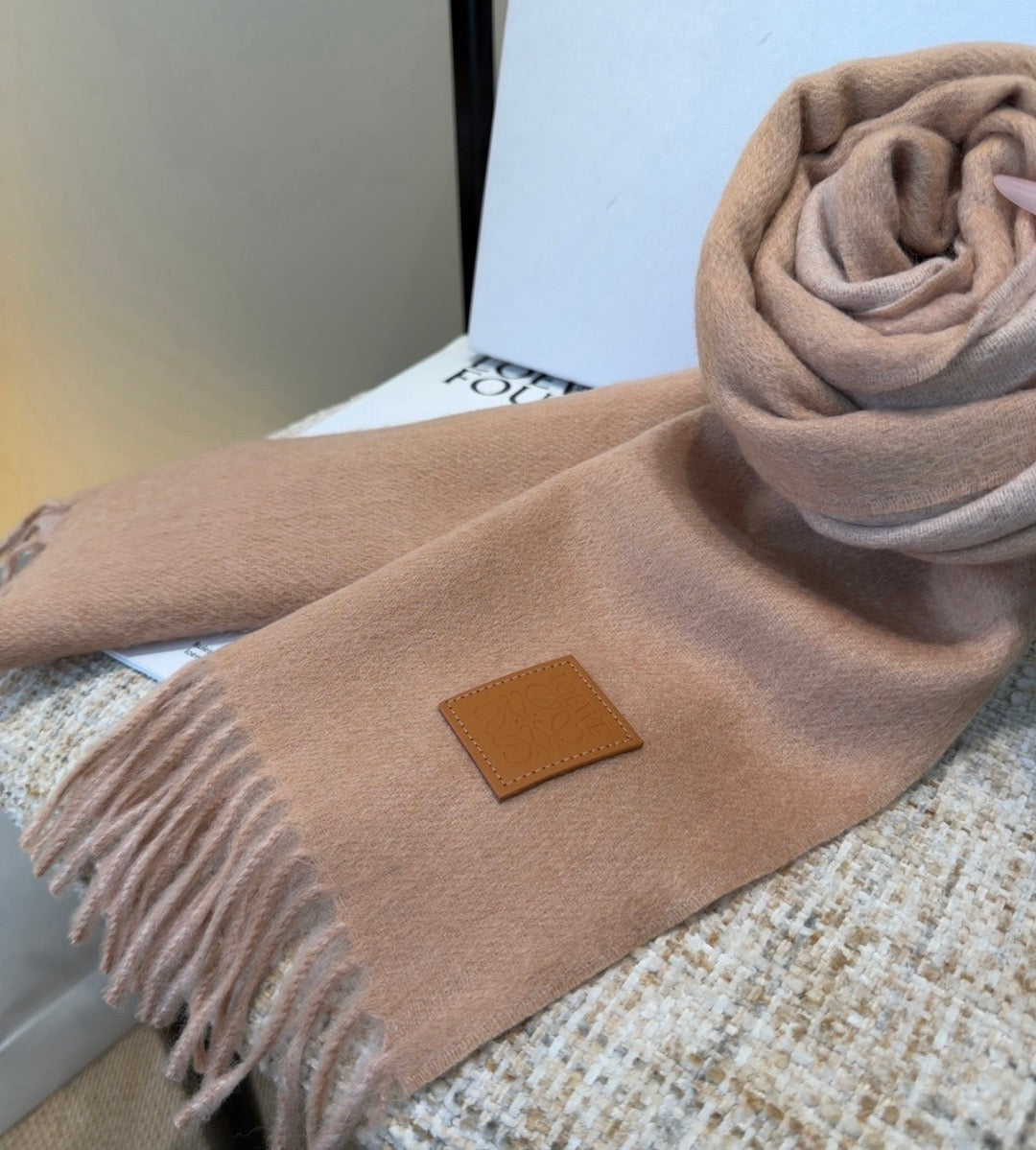 Beige Scarf