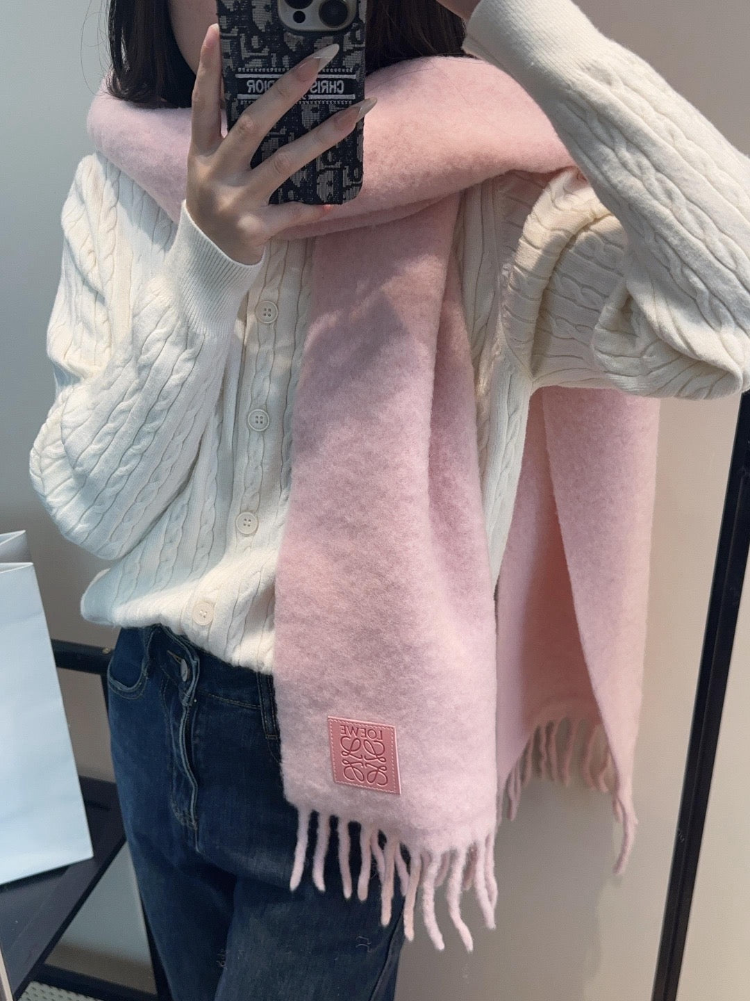 Light Pink Scarf
